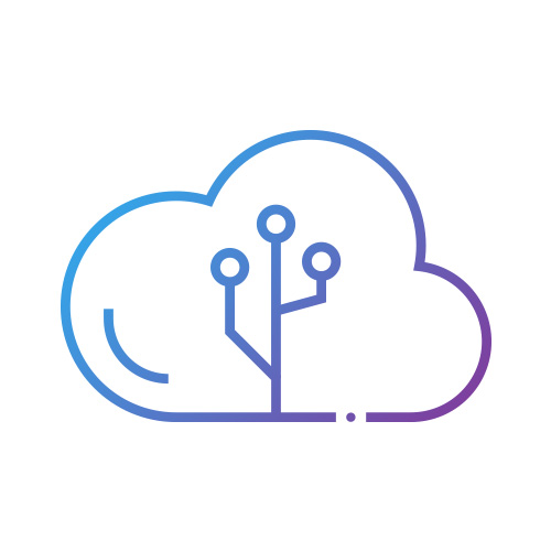 cloud signage icon